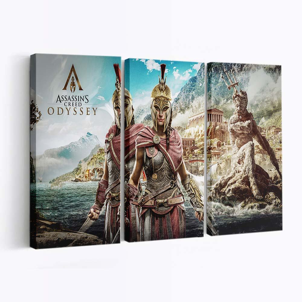 alexios and kassandra assassins creed odyssey 8k